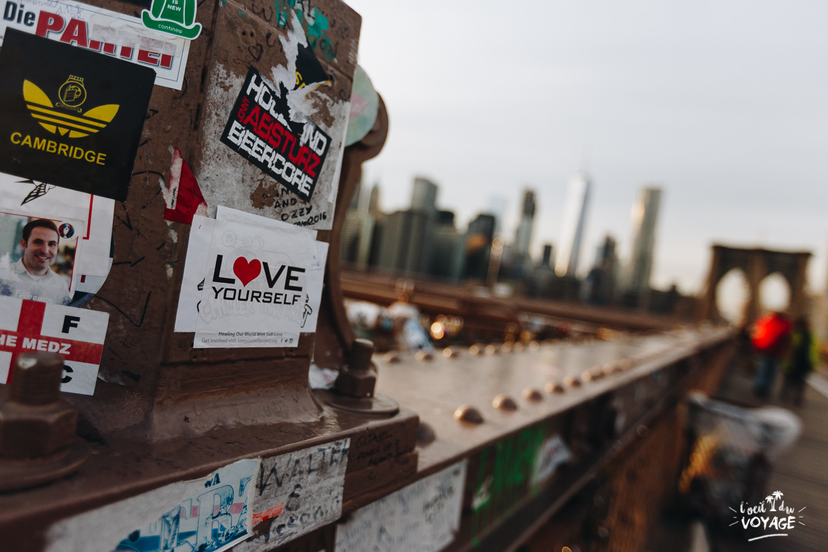 photo pont de Brooklyn, visiter new york, new york voyage, blog photo L'oeil du Voyage