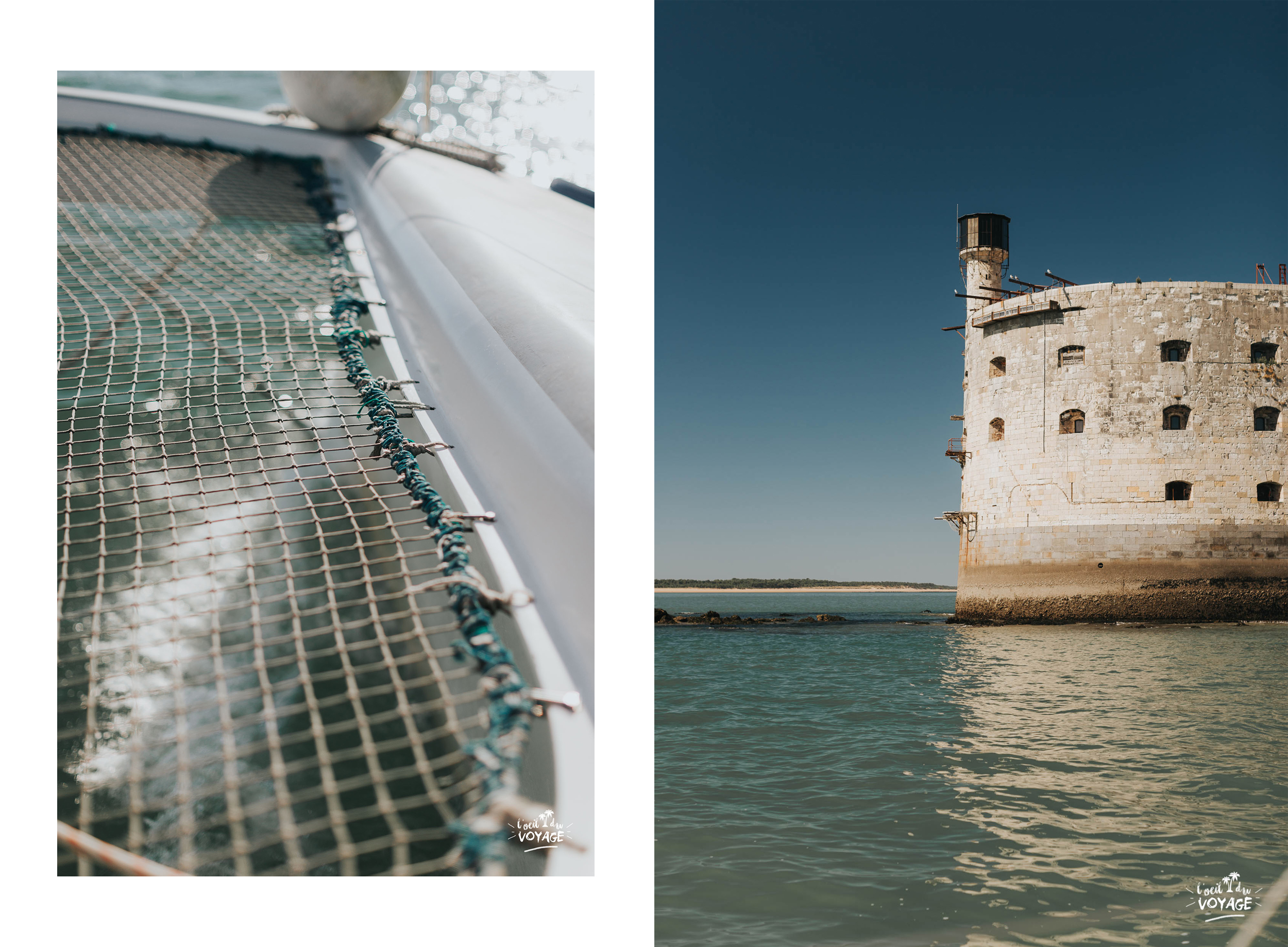 catamaran fort boyard et ile d'aix. tourisme Oléron et Sud Charente, que faire sur l'Île d'Oléron, blog voyage France, L'oeil du Voyage