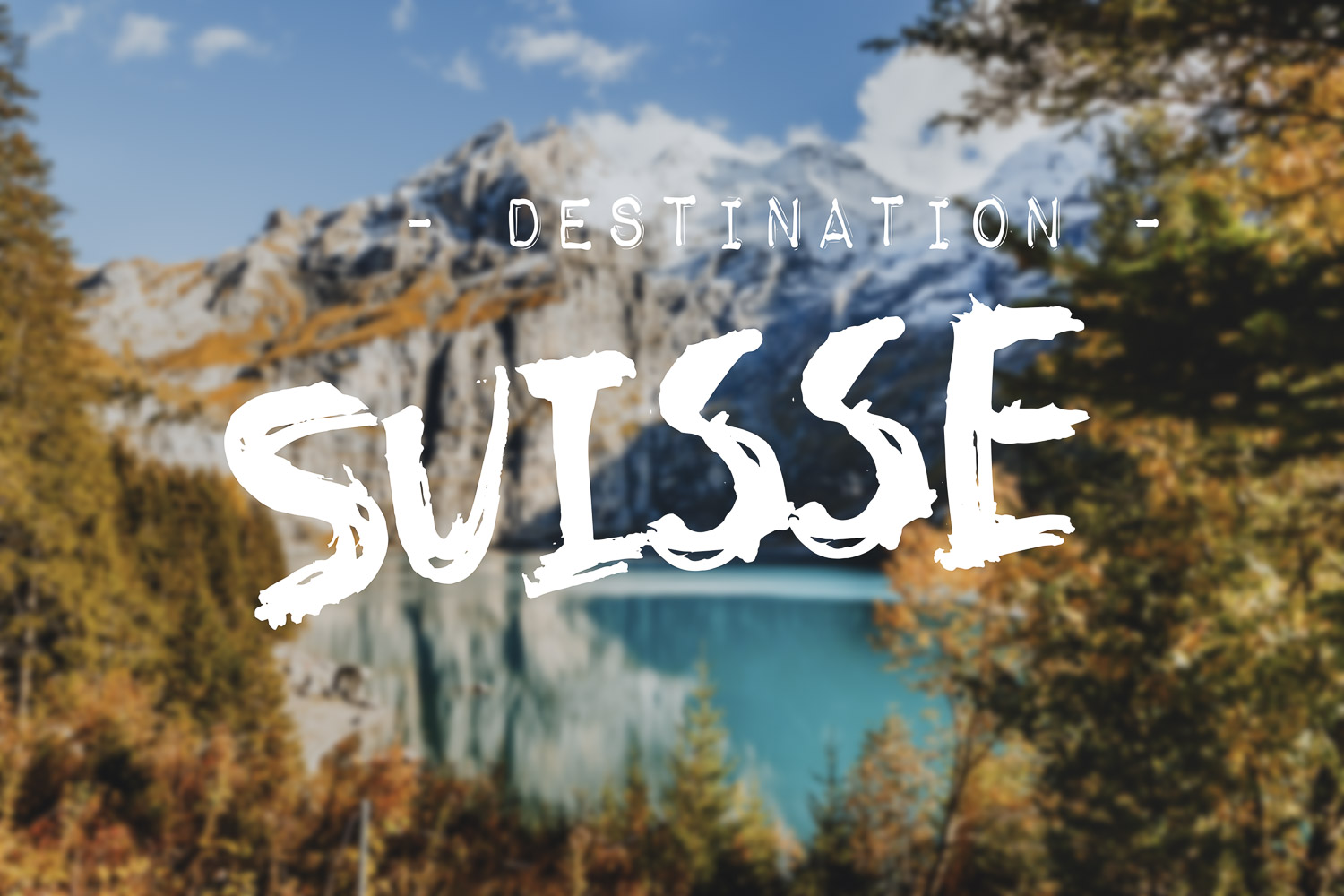 Les plus beaux las de Suisse en Automne