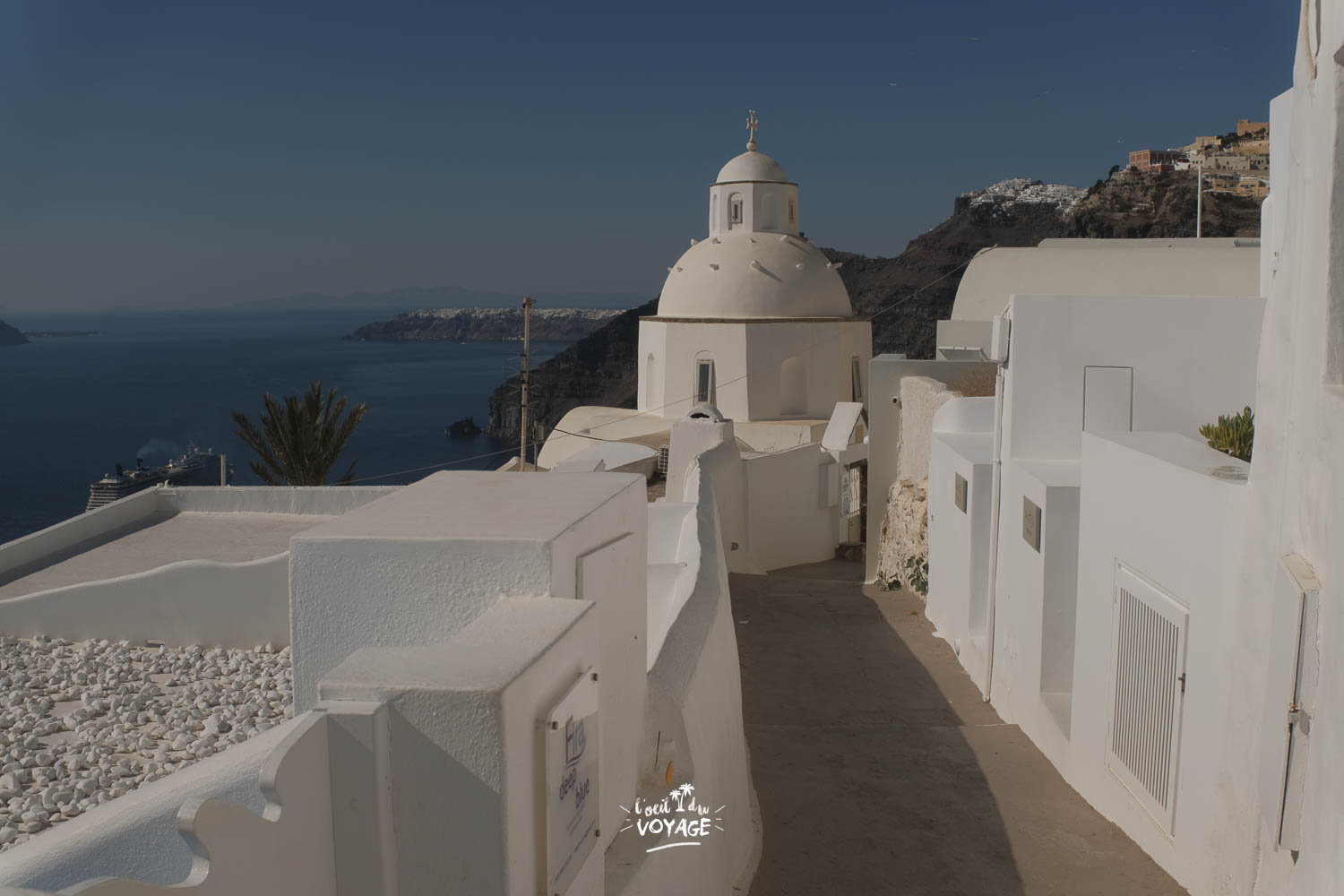 Visiter Santorin, photographie de voyage.