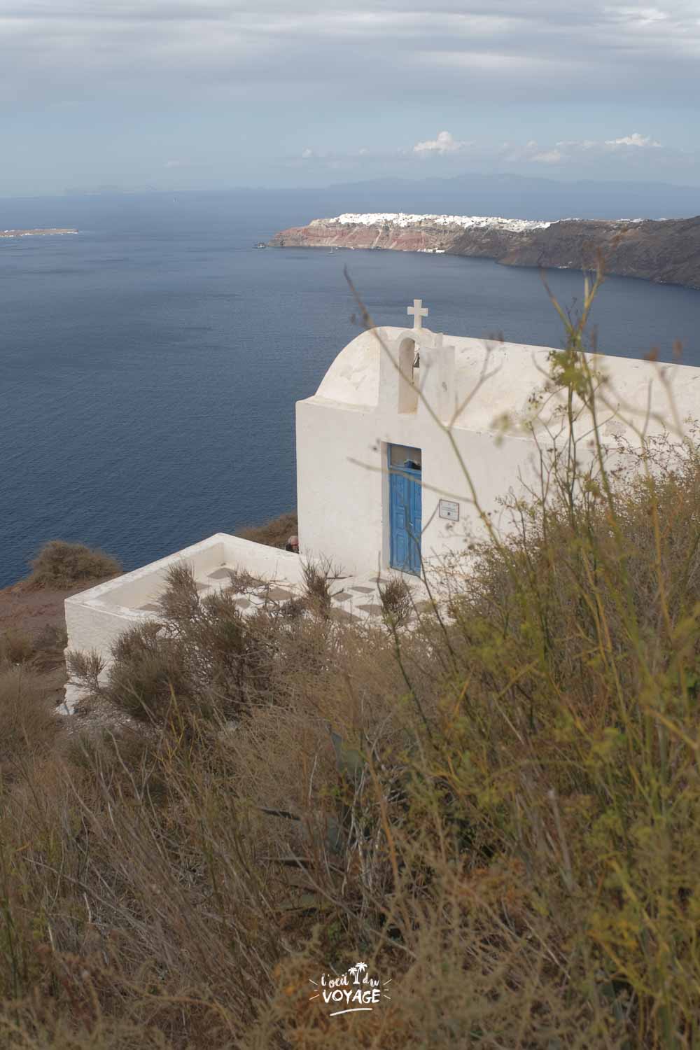 Art travel photo Santorini.