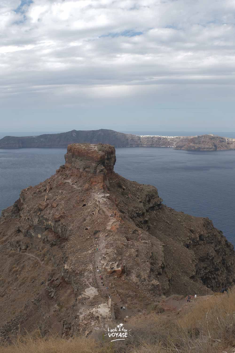 Art travel photo Santorini.