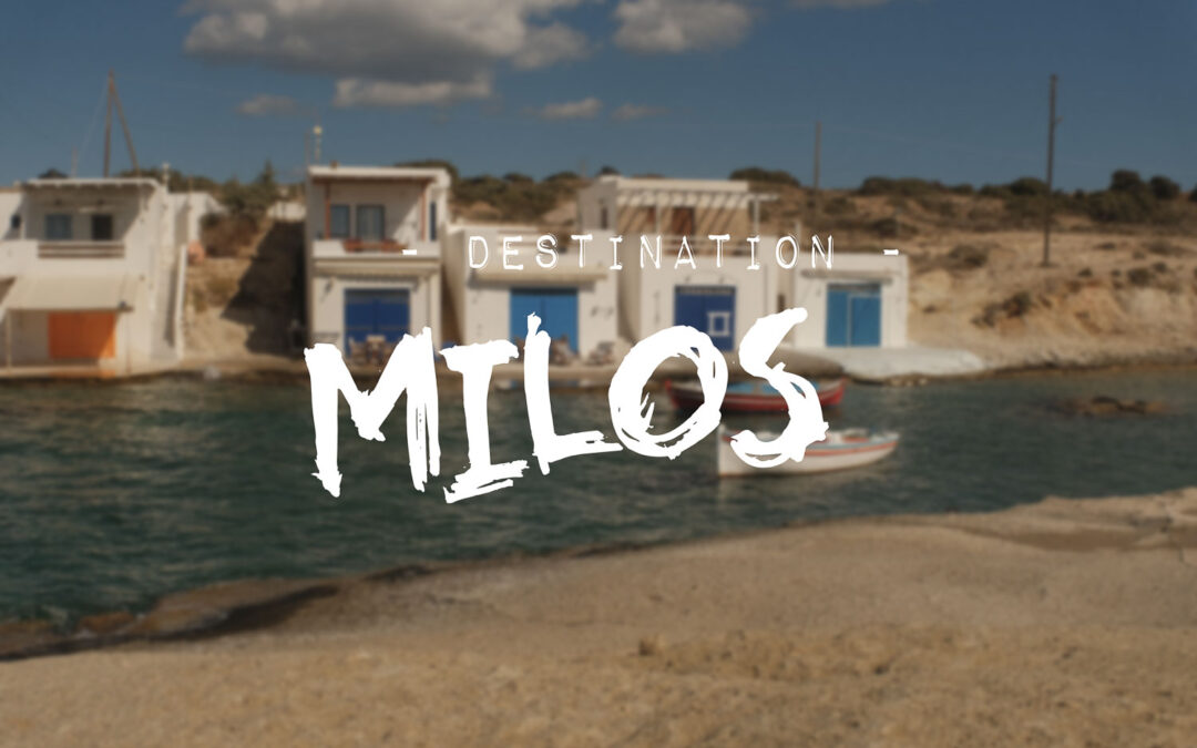Photographie de voyage à Milos.